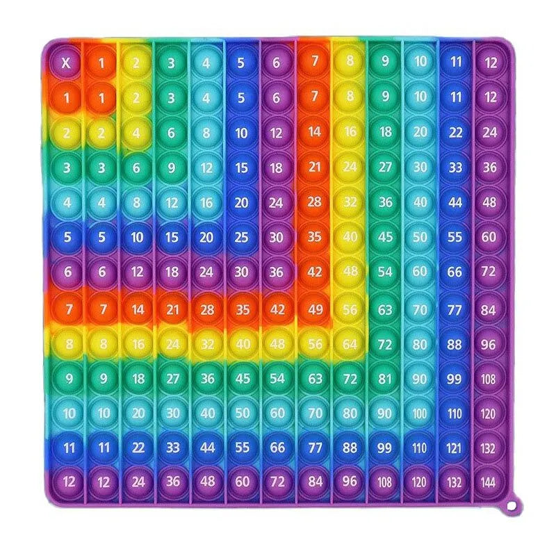 Push Bubble - Tabla de Multiplicación Montessori