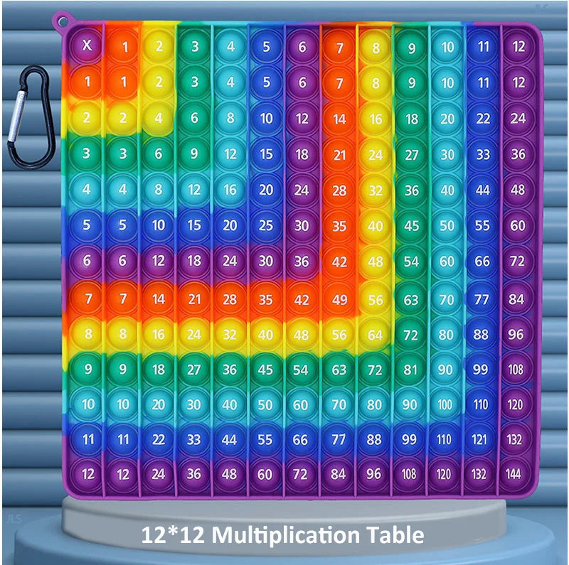 Push Bubble - Tabla de Multiplicación Montessori